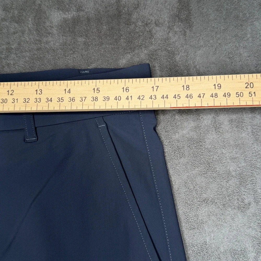 Greyson Golf Pants Mens 32/32 Navy Blue Stretch Performance Slim Fit Trousers